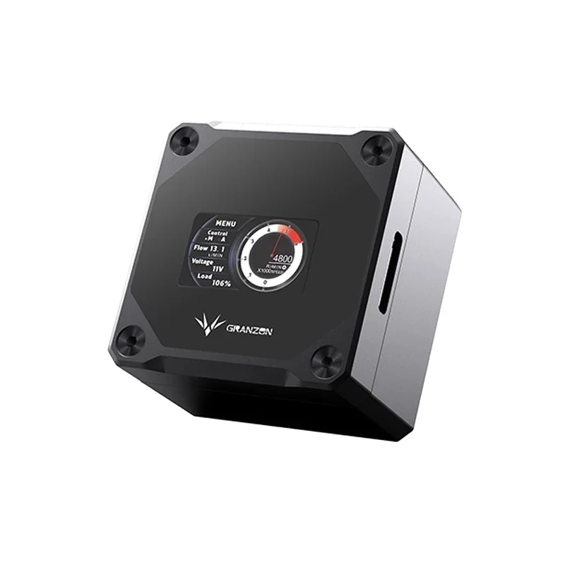 Granzon GFM Smart PWM DDC Water Pump Digital Display Wireless Speed Control For Water Cooling 4800 RPM Flow Lift 6 Meters 700L/H