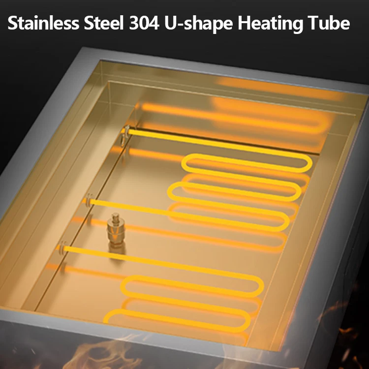 Lecon Restaurant Equipment Electric Steamers Cooker Stainless Steel Food Display Steamer 2/4/6/8 Steaming Holes