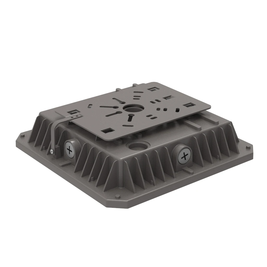 DLC Certificate Gas Station SMD Retrofit 40W/60W/80W/100W LED Canopy Light Motion Senor Optional LED Garage Light for Petroleum