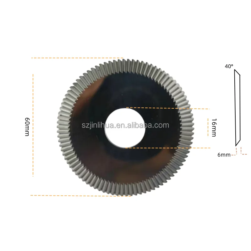 M35 HSS Carbide Key Cutting Milling Cutter For Key duplicator Machine Locksmith Tools