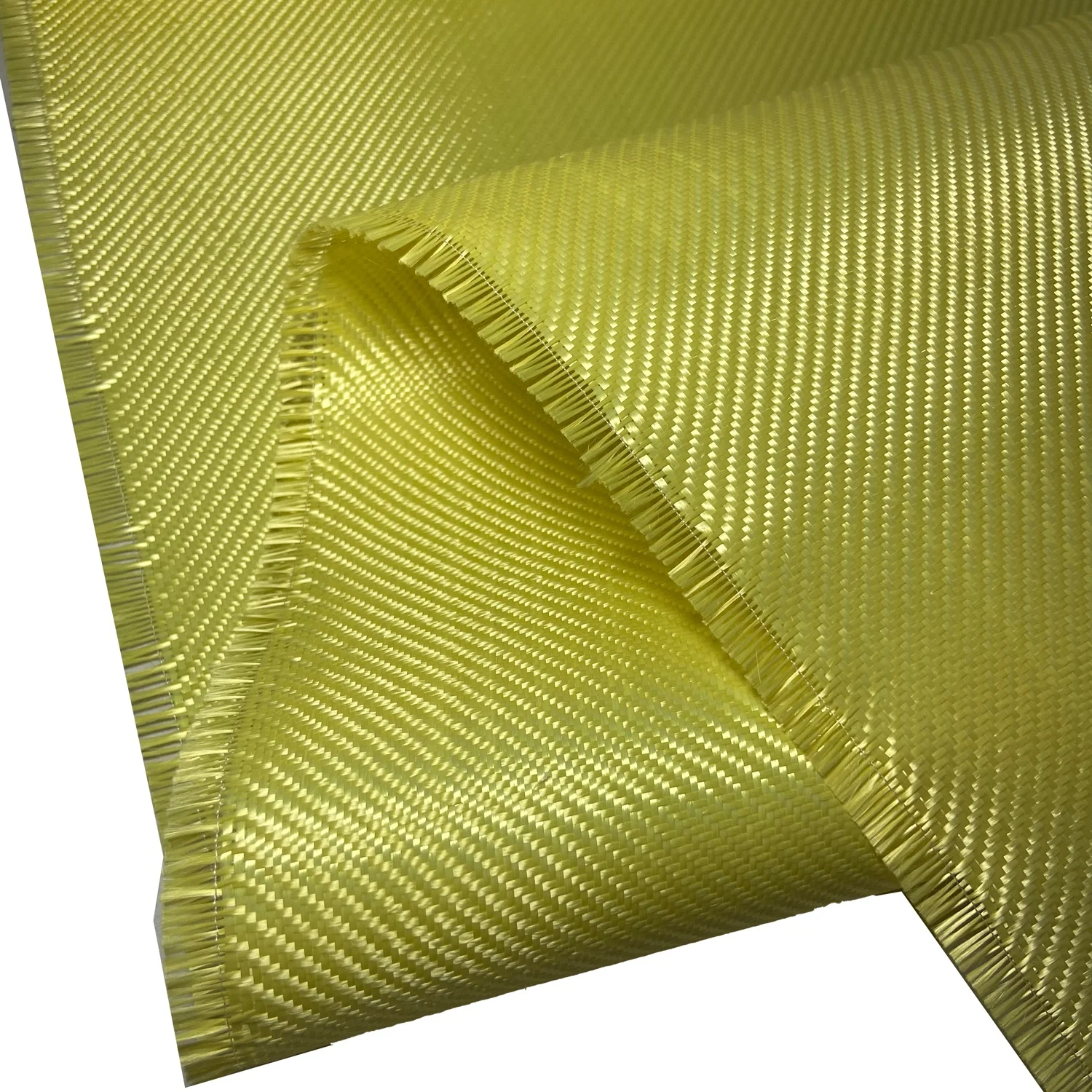 Heat Resistant High Quality Yellow 840D 160G Aramid Fiber Fabric for Ropes and Cables