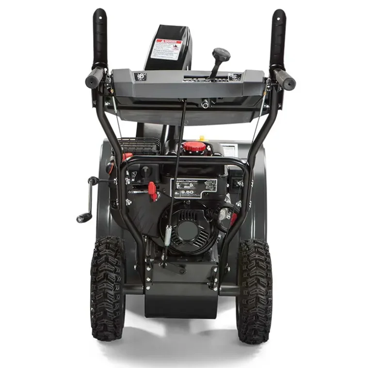 Hand-push friction disc snow dryer gasoline-powered snow remover small snow blower