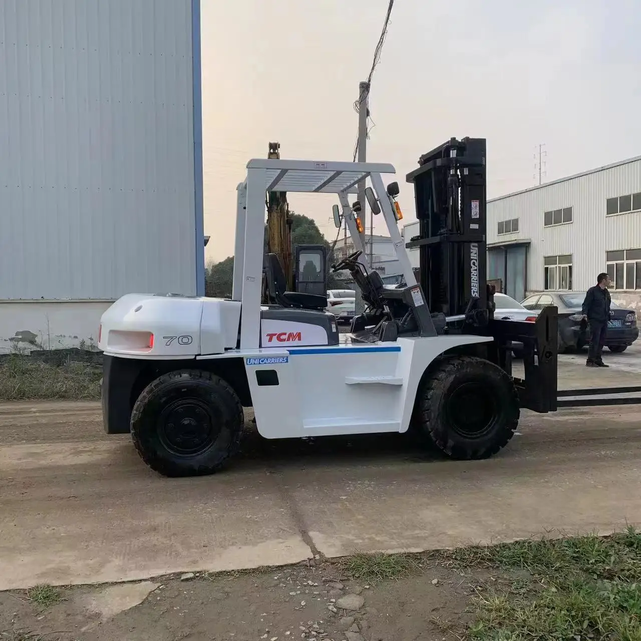 High quality Second Hand 7 ton TCM forklift used FD70 japan made used tcm