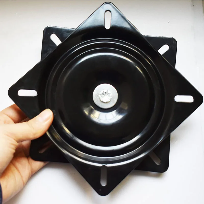 Heavy Duty Bearing Square Swivel Plate Auto-Return 60 Degree