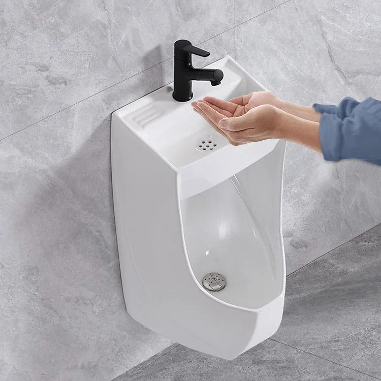 Wall Mounted Ceramics wc Pissing Toilet Urinal  Male Urinal Toilet Sink Urinal