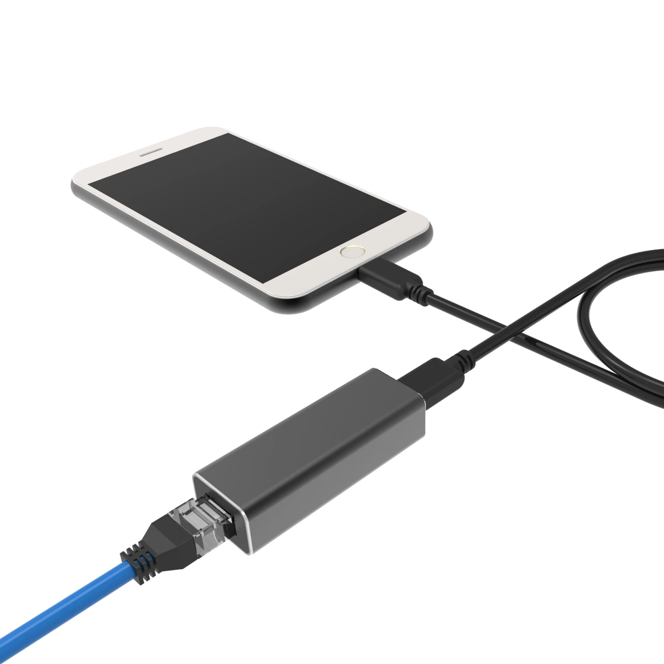 New Style USB C to Ethernet Port RJ45 Adapter for Laptop Ethernet connect