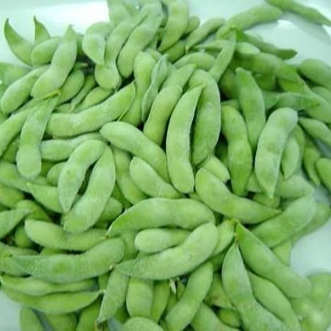 Hot sale iqf frozen soybean pods or frozen green edamame from China supplier
