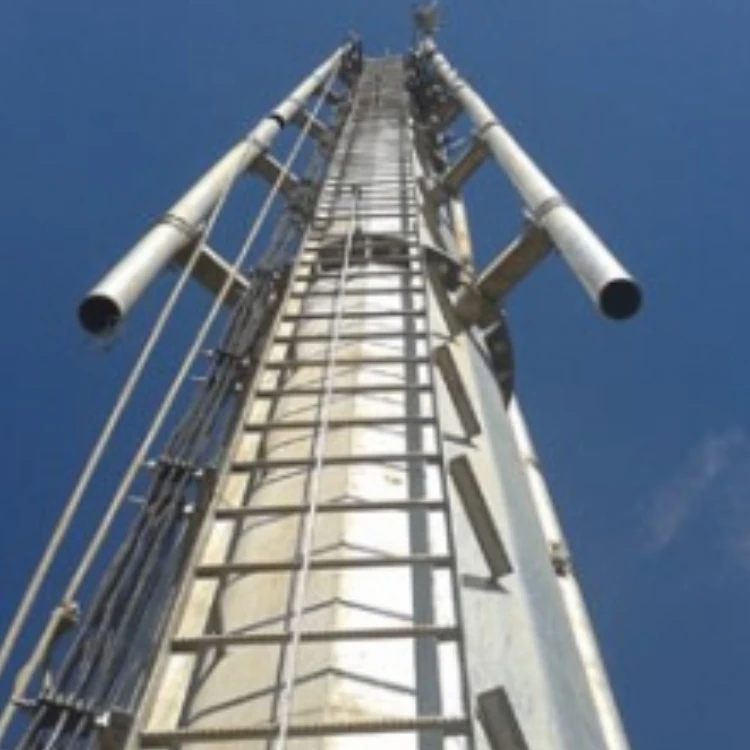20 M 30 M 40 Meter Microwave Communication 5G Antenna Pole Telecom Mast Cells Monopole Signal Tower