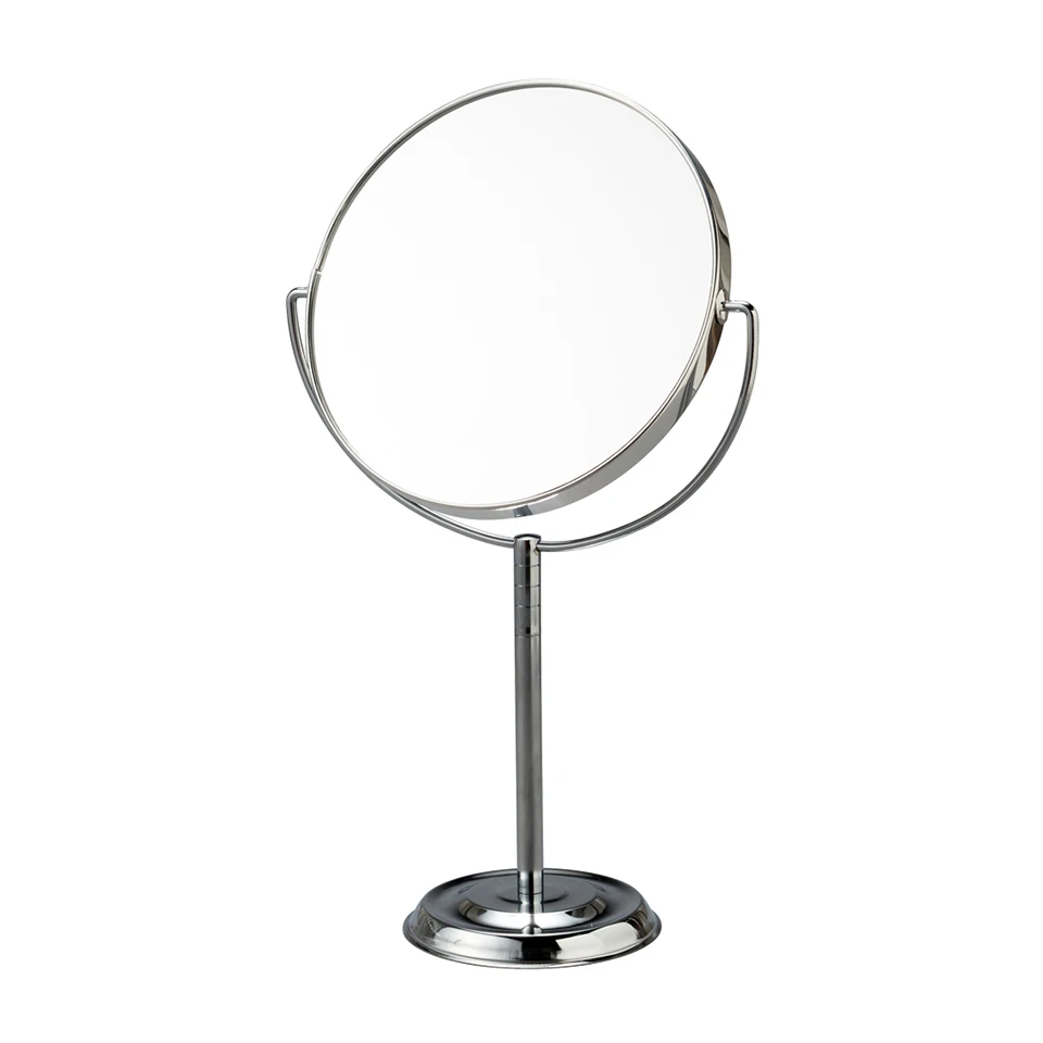 
Patented double-sidedvanity stand round branded flat mirror for bedroom 
