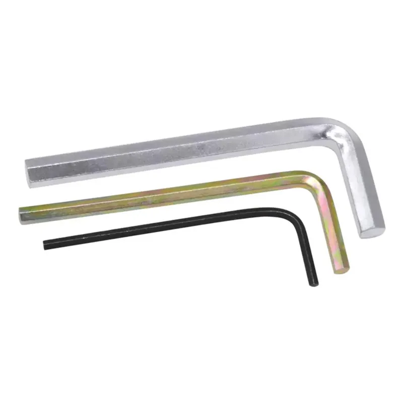 1.5mm-10mm Allen Key Wrench Set China Wholesale High Quality Steel Hex Wrench Nickel Plated Allen Hex Key of Hardware Tools