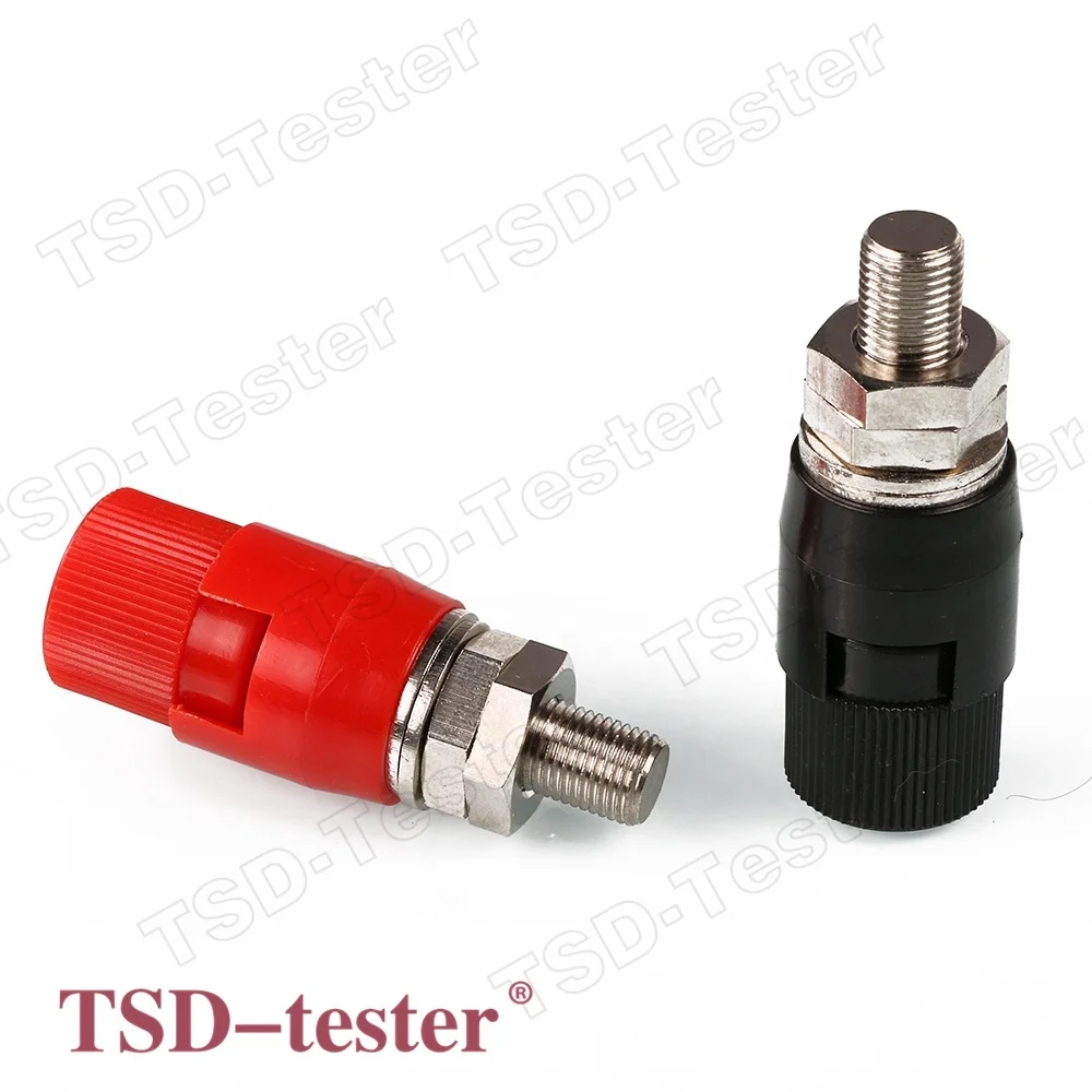 
S4101.*M10*63mm 5 colors Nickel Plated Binding Post 