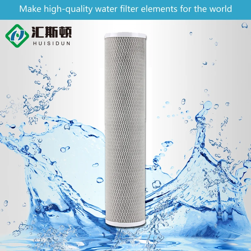 Block Filter Cartridges Activated Carbon with Good Adsorption Capacity for Home Water Filtration 5 Micron 10 Inch 50 OEM Service