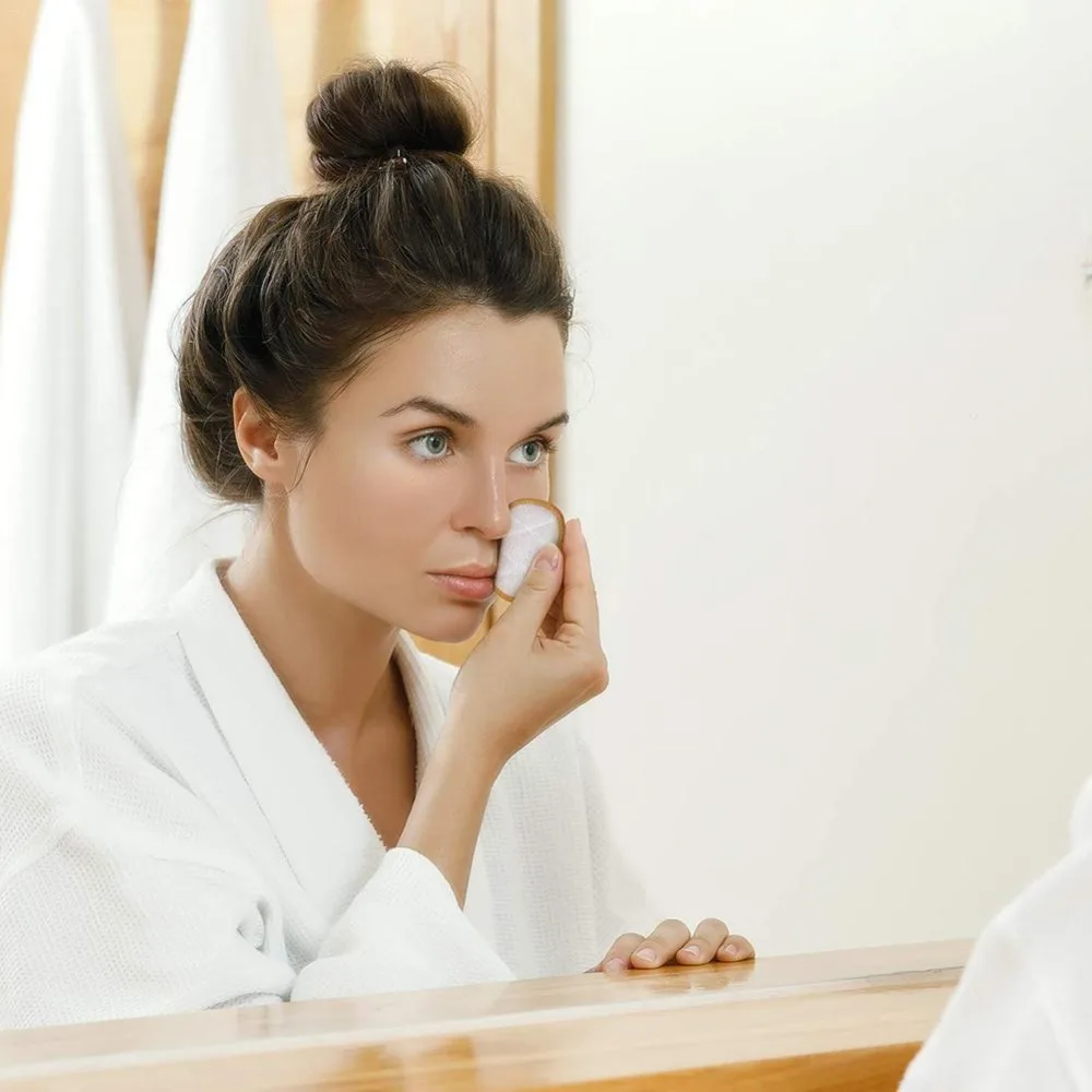 GOTS Make up Eco Organic Cotton Makeup Remover Pads