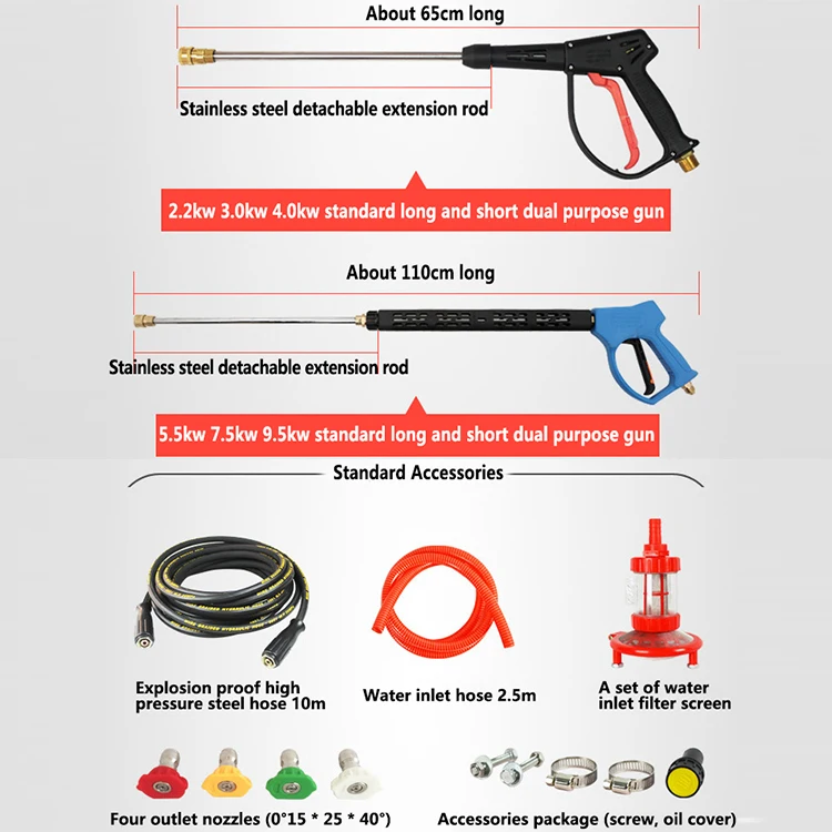 100bar electric high pressure street washer washer truck high pressure cleaner