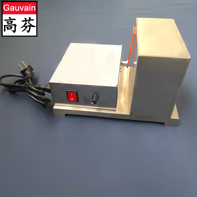 Односторонняя электрическая машина для покраски кромок кожи для ленточных сумок, Легкая очистка, 220 В