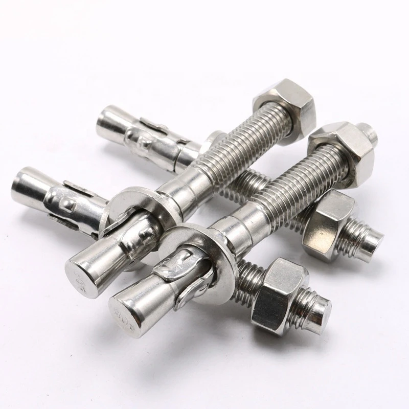 Stainless steel 304 316 317L 904L 2205 2507 17-4PH Hastelloy C22 expansion screw fasteners