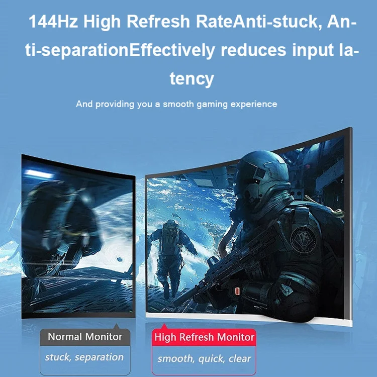 Лидер продаж от производителя 27 дюймов Ultrawide кривой экран 280 Гц без полей Черный Hd ЖК-мониторы