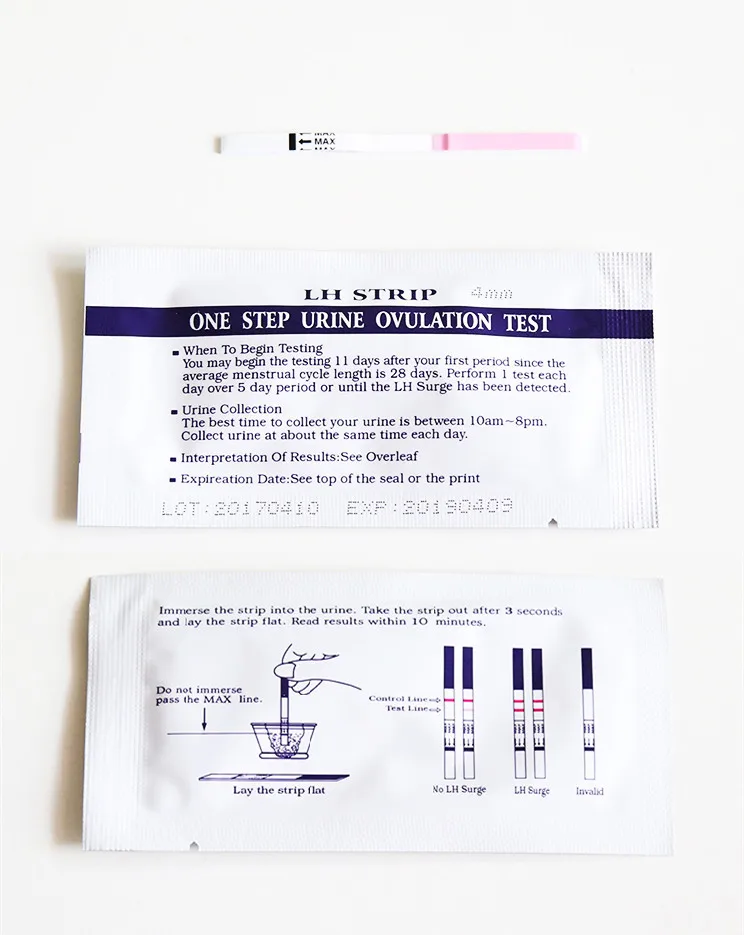 Most Advanced Technics 99.99% Accuracy Home Use Easy Use LH Ovulation Test Kit