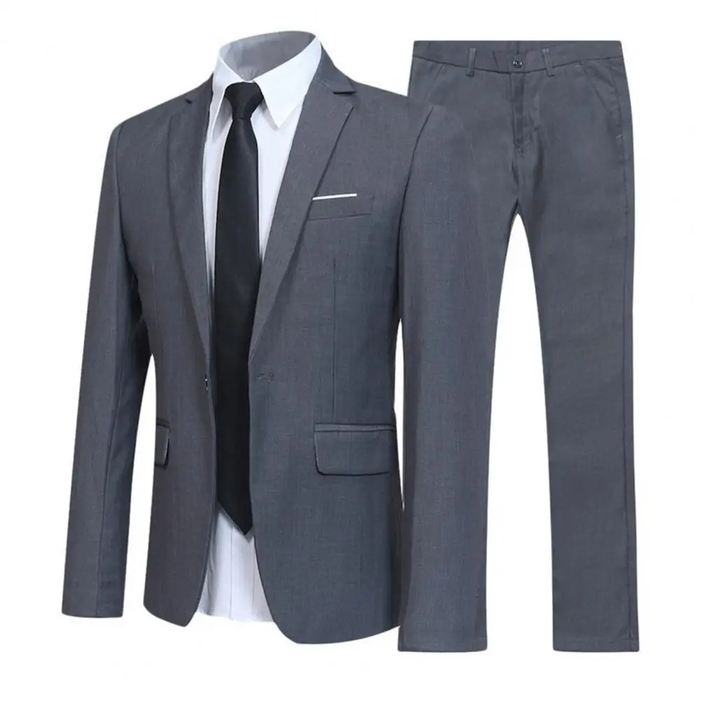 Suit Men Two-Piece Business Dress Professional Small West Decoration Groomsmen Clothing