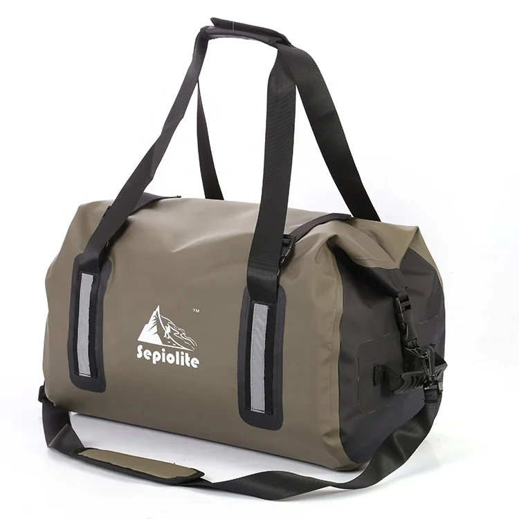 Custom Made PVC Tarpaulin Tail Motorcycle Side Dry Duffel Bag