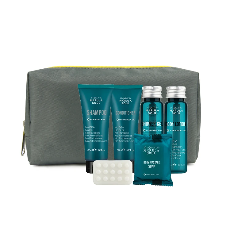 2023 Popular Travel Bottles Set for Toiletries with Toothbrush and Paste Mini Travel Container Kit for Bath