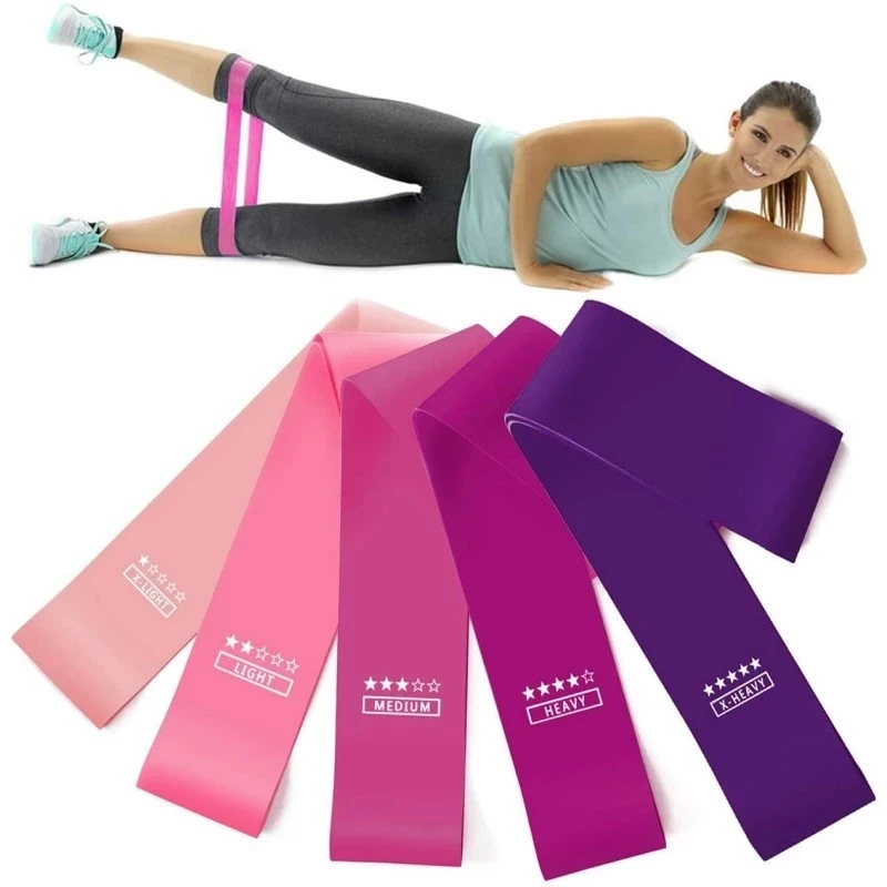 Elastic Bands For Fitness Resistance Bands Exercise Gym Strength Training Fitness Gum Pilates Sport Workout Equipment