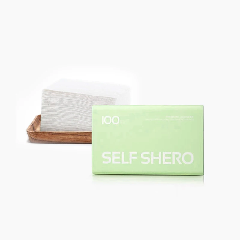 Small Quantity Wholesale Facial Tissue Paper Strong Absorbent Bamboo Tissue Paper