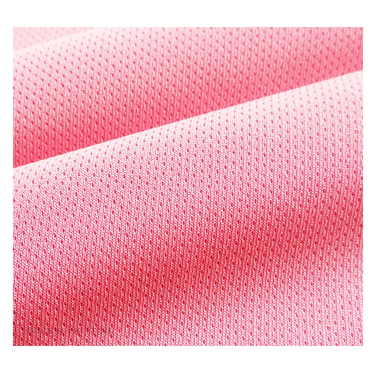
sports Wear 100 polyester breathable mesh fabric for footballs clothes 