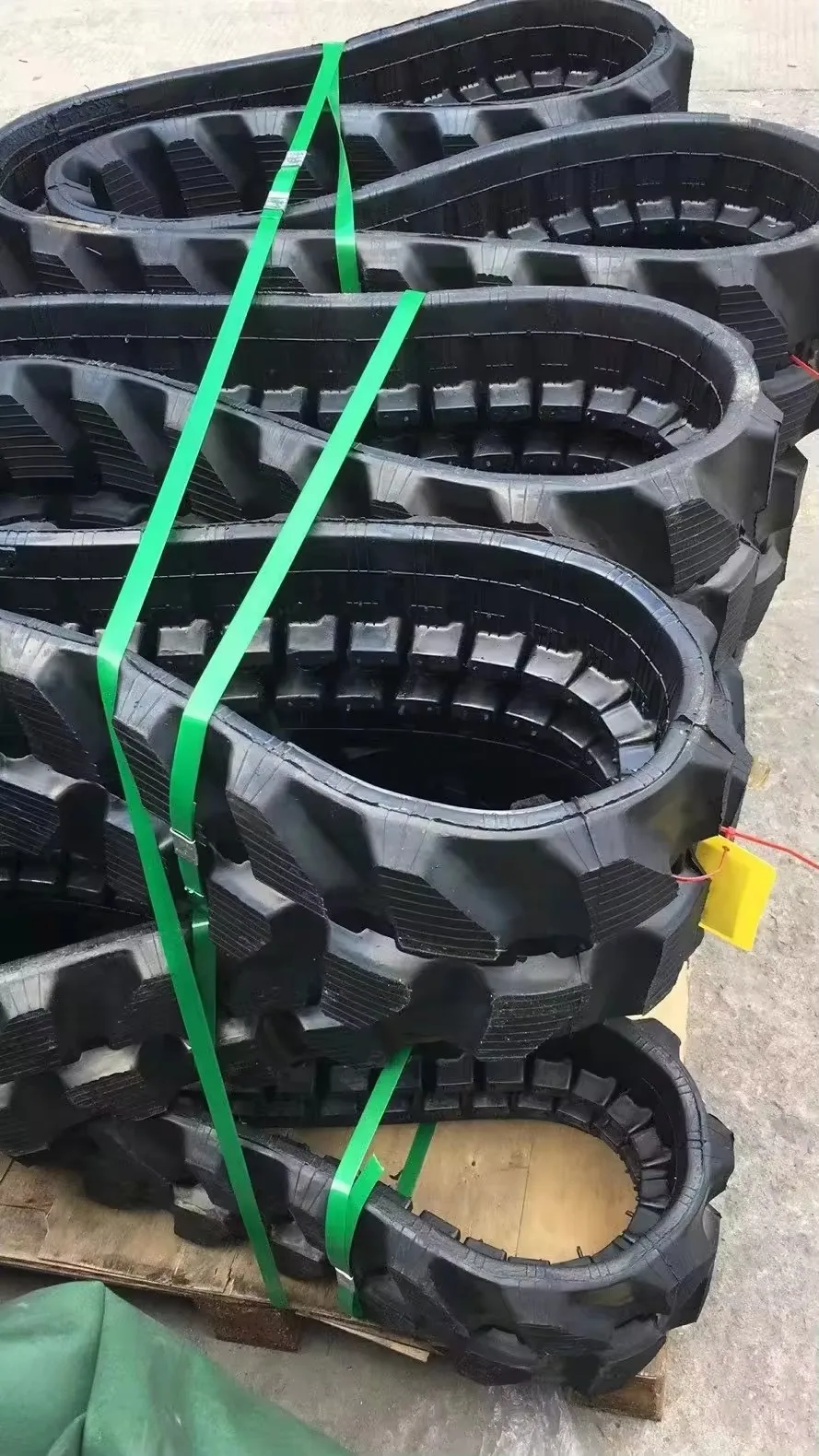 Rubber track for mini excavator Kubota Yanmar 17 Yuchai Sany Ishikawa Island chain belt wear-resistant rubber track