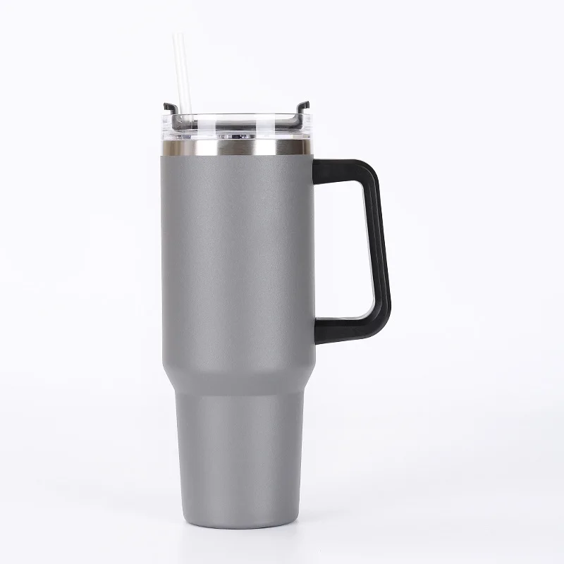 New Creative Custom LOGO Thermos Umbreakable Coffee Mug Stainless Steel Water Cup Soup Mugs With Lid