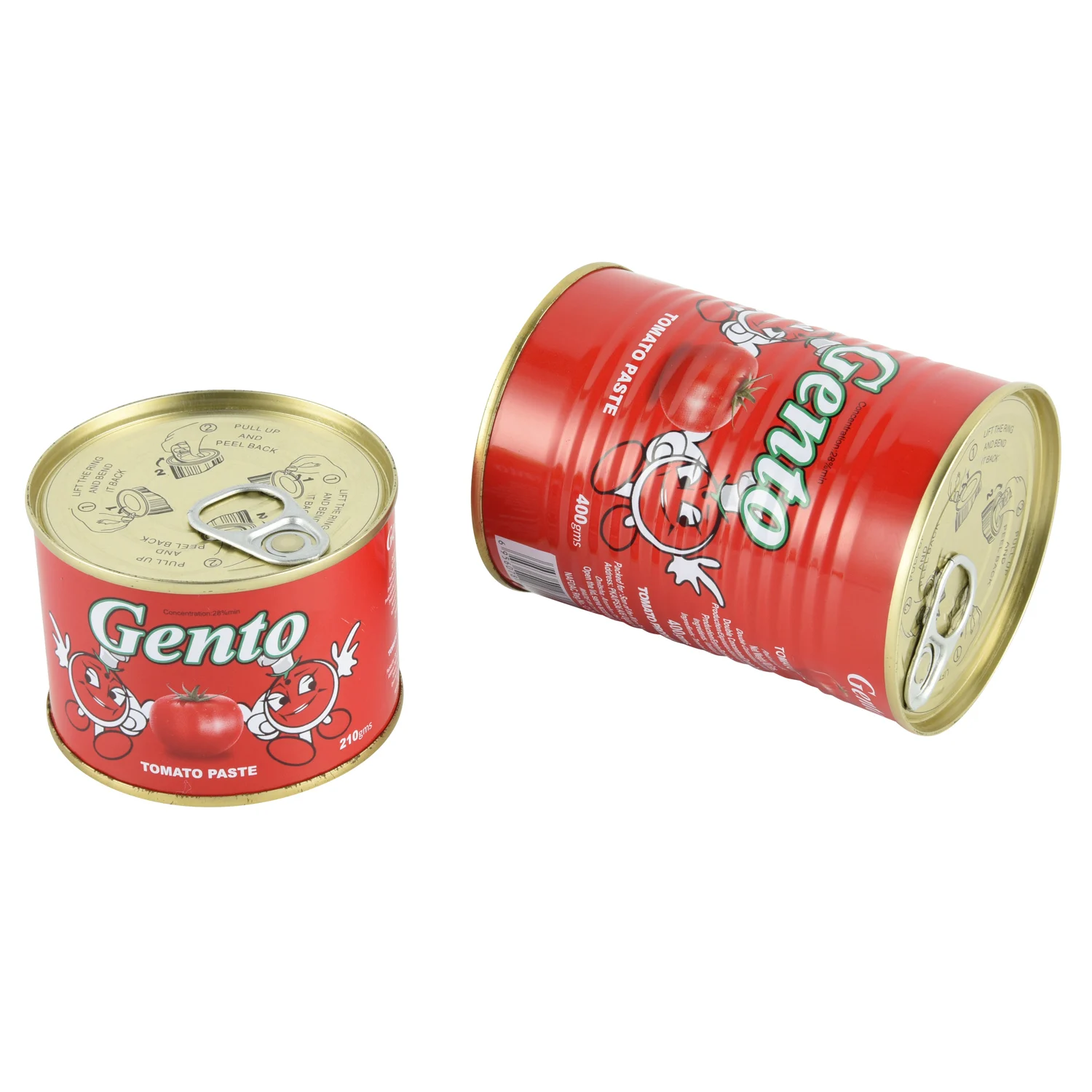 Bulk canned tomato paste canned food 70g/210g/400g/2.2kg