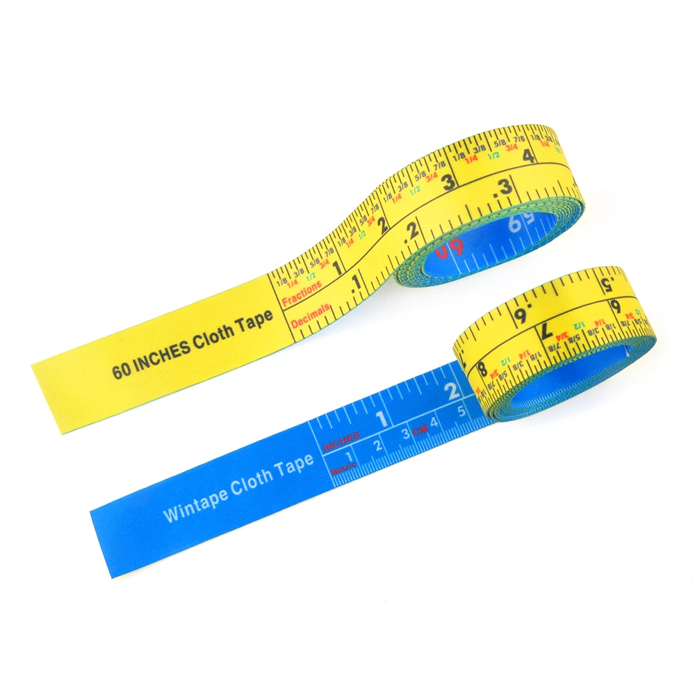 Wintape Custom Full Color Printing  Polyester Cloth Tape Measure, Dual Scale Cloth Sewing Tape Measure,Tailor Ruler