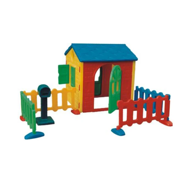 New style little tikes toys castle toy Plastic garden house kids playhouse with slide