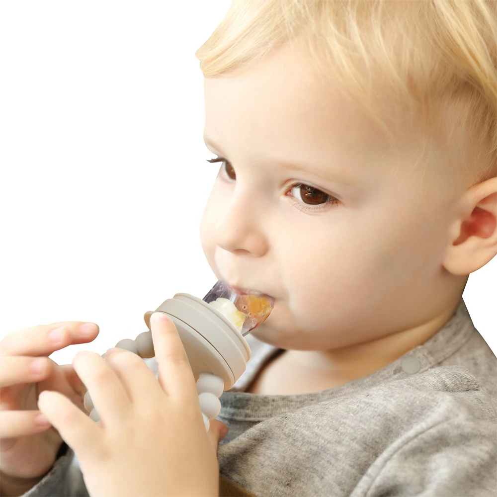 Retractable Kids Juice Teething Nipple Infant Soft Fruit Fresh Food Grade Feeding BPA free Silicone Fruits Babies Pacifier