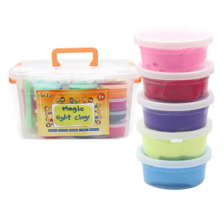 Wholesale Air Dry Clay Playdough Slime Colorful Plasticine Clay From China Clay Toys Manufacturer