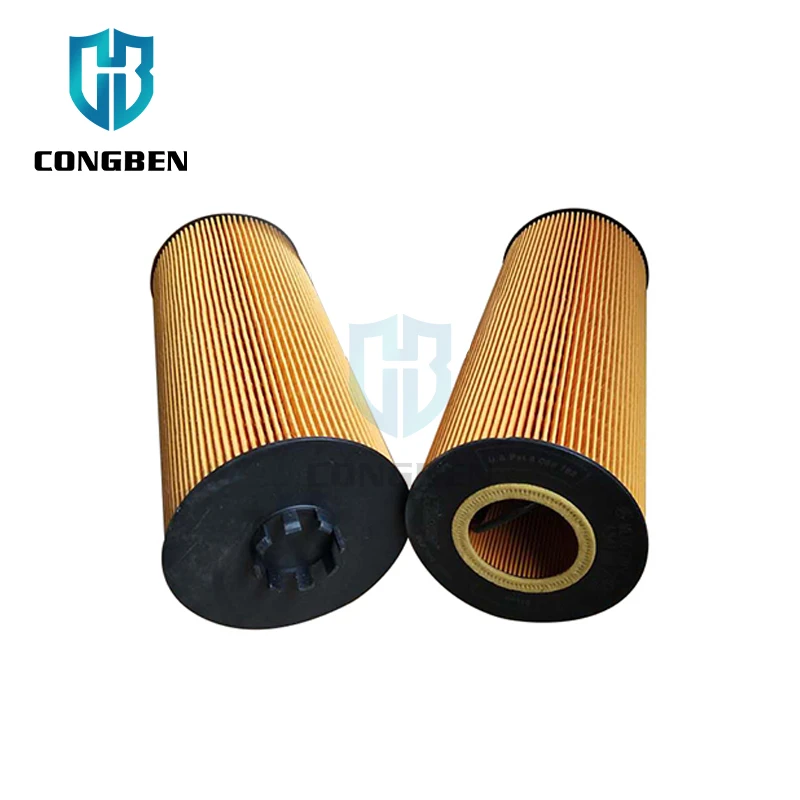 Manufacturer Wholesale Price Engine Spare Part Oil Filter A5411800209 Hu12140X Lf3829 E500HD129 for Mercedes-Benz ACTROS hengst