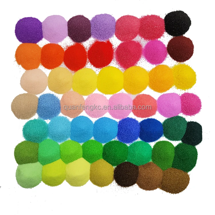Fine Colored Sand for Architectural Decoration