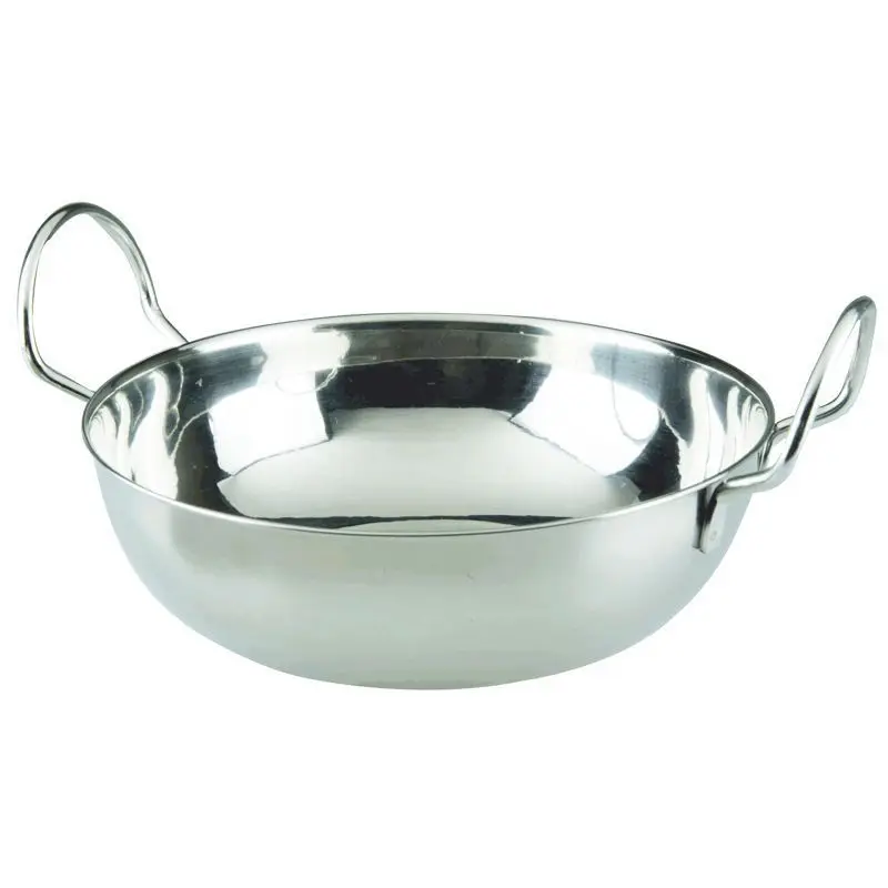 Dish-Stainless Steel Deep Indian Kadai