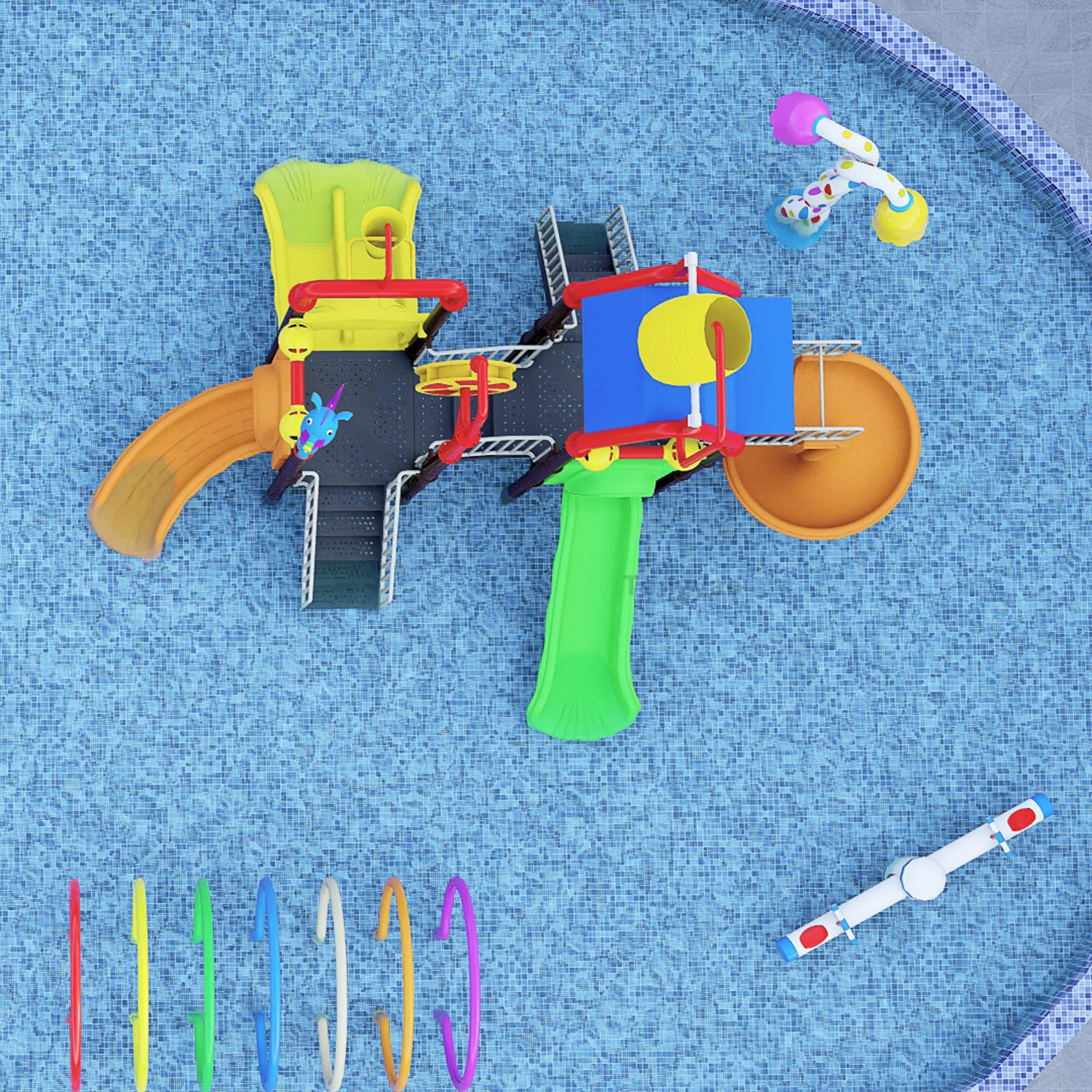 aqua play water pool amusement park buy kids water playground