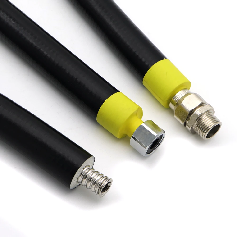 SS Flexible Metal Hose Fan Coil Connection Hose Braided and Insulated corrugated metal stainless steel tube pipe connector hoses