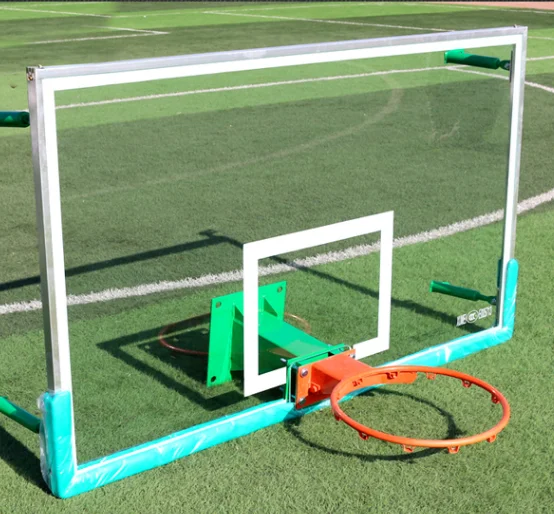 Fiba basketball stand standard basketball hoop stand wall mount basketball backboard