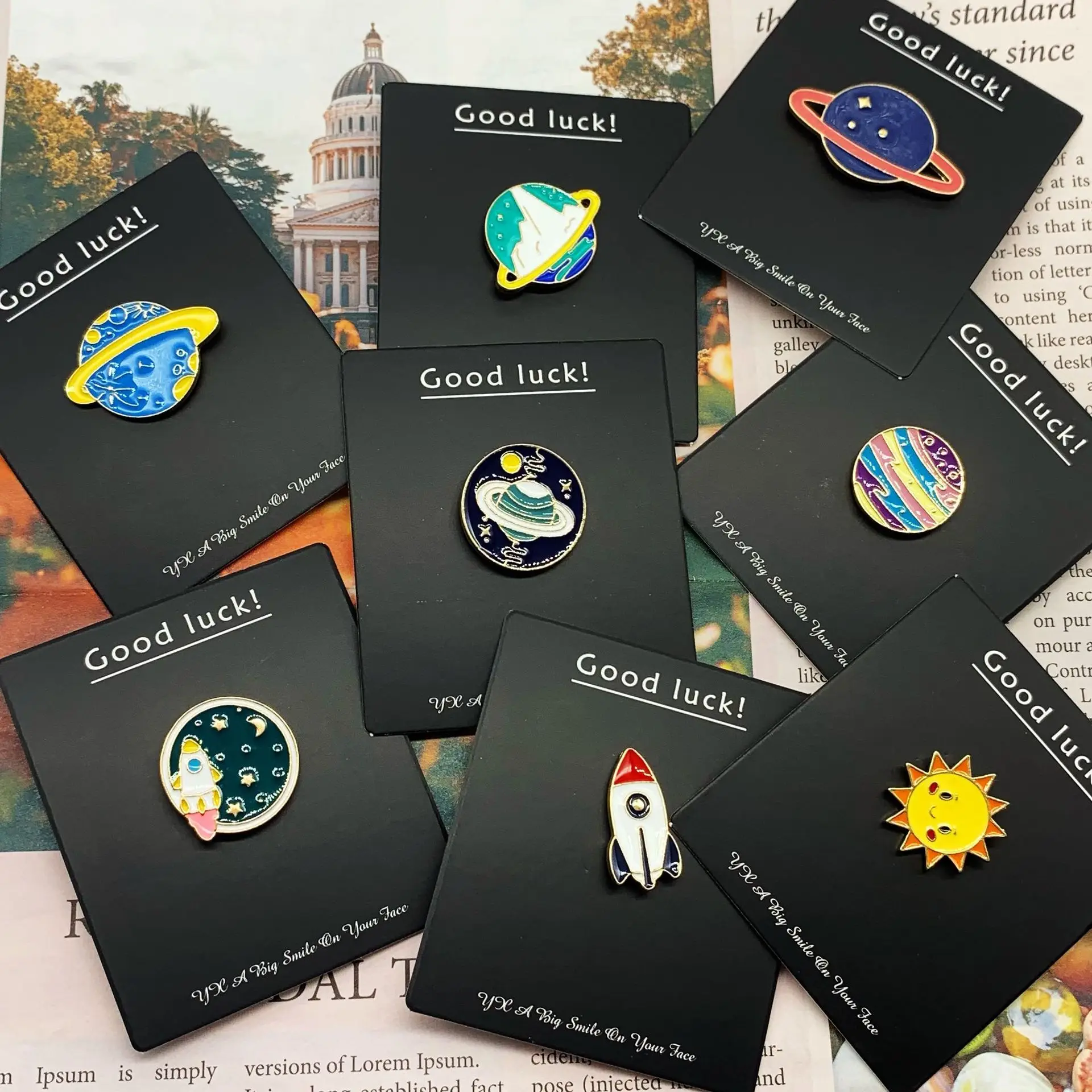 Custom personalized souvenirs custom logo metal hard enamel badge fashion jersey decoration clothing lapel pin