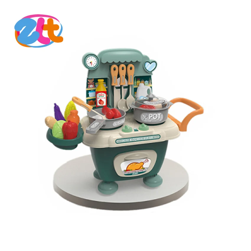 Имитация детского кухонного спрея, игрушечная тележка для игрового домика, обеденного стола