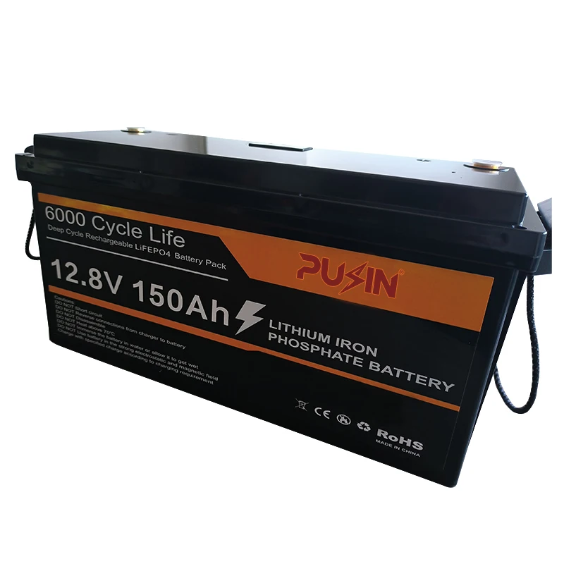 OEM солнечная батарея Lifepo4 12 8 В 150AH 200Ah 48v 100Ah перезаряжаемая литиевая железная фосфатная заводская цена
