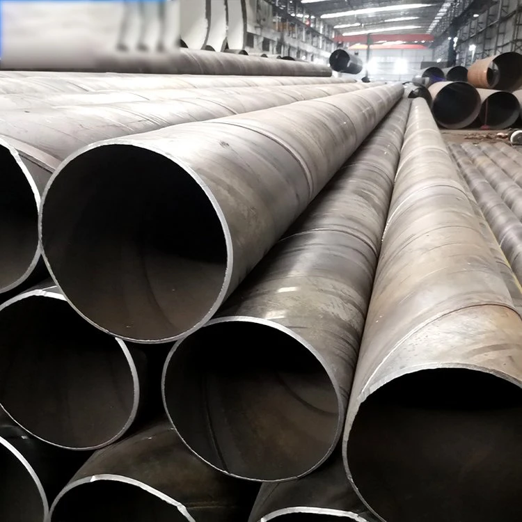 High Quality Spiral Welded Pipe SSAW Pipe API 5L Standard Oil or Gas Carbon Steel Pipe
