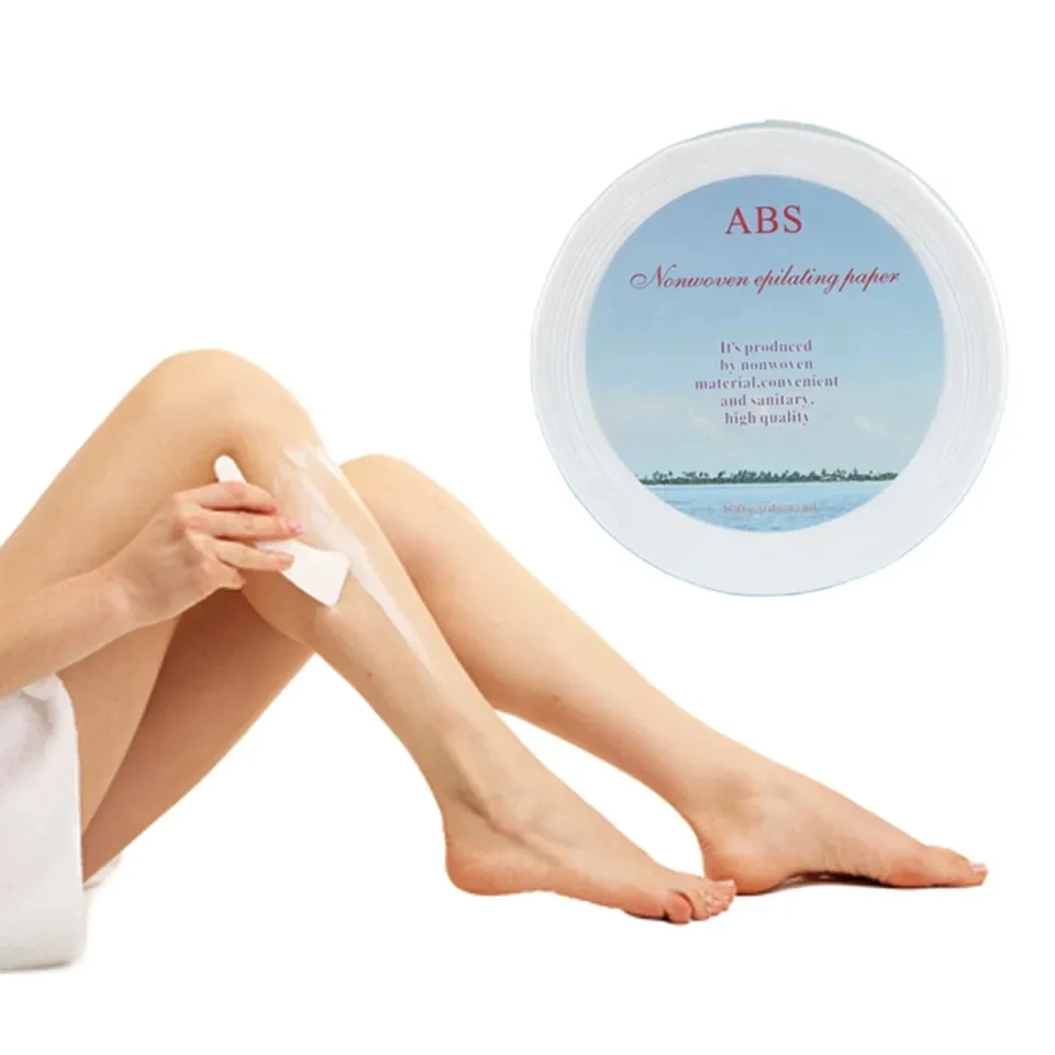 Factory Direct Non Woven Wax Roll Depilatory Paper Rolls Waxing Strip Rolls For Hair Remover Cutting And Rewinding machine