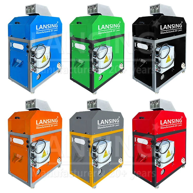 Lansing 50-80kg/h Mini Granulator Machine Waste Recycling Aluminum Cable Copper Wire Granulator Machine For Sale