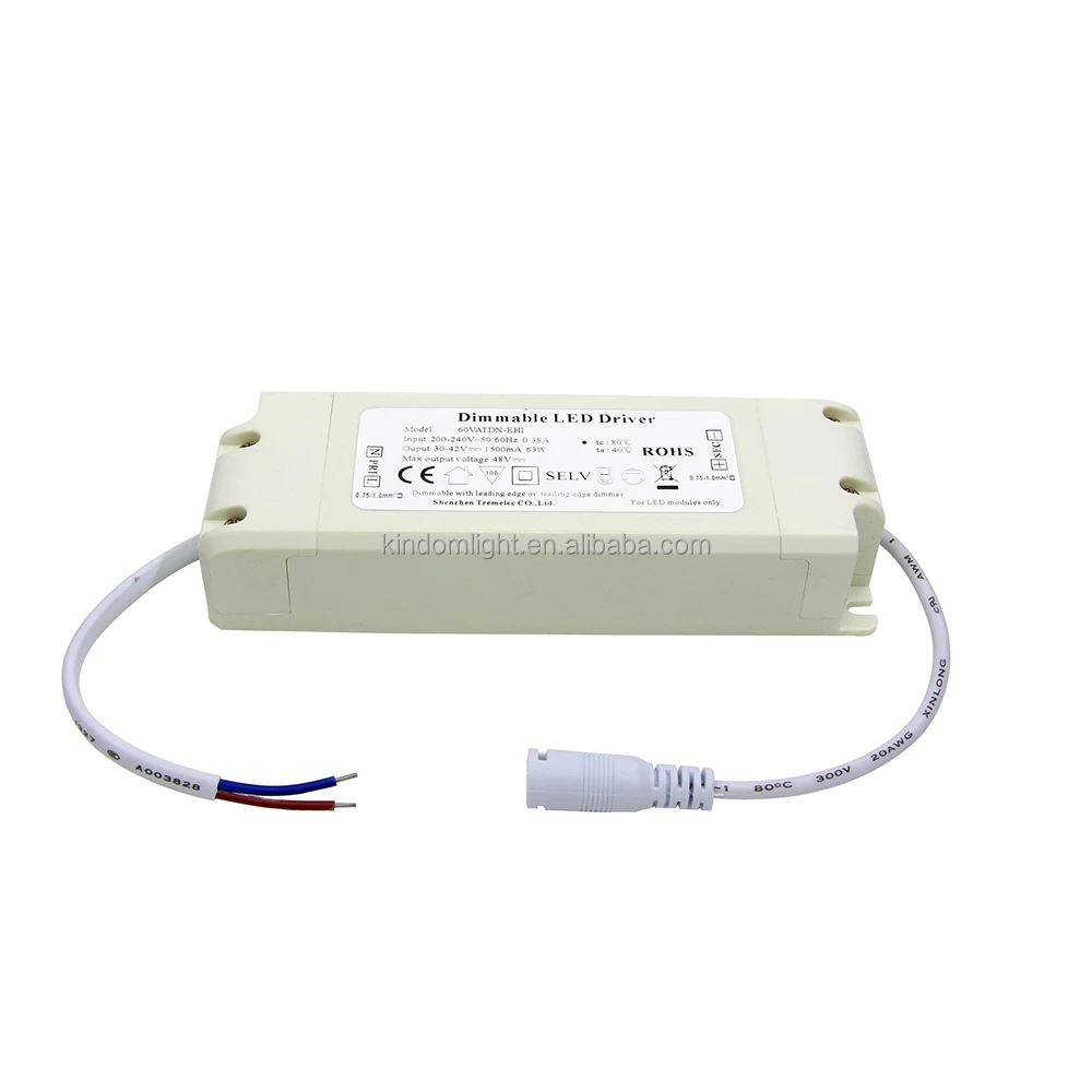 TUV Ce Rohs 1000ma 1500ma 50W Triac приглушенный драйвер постоянного тока