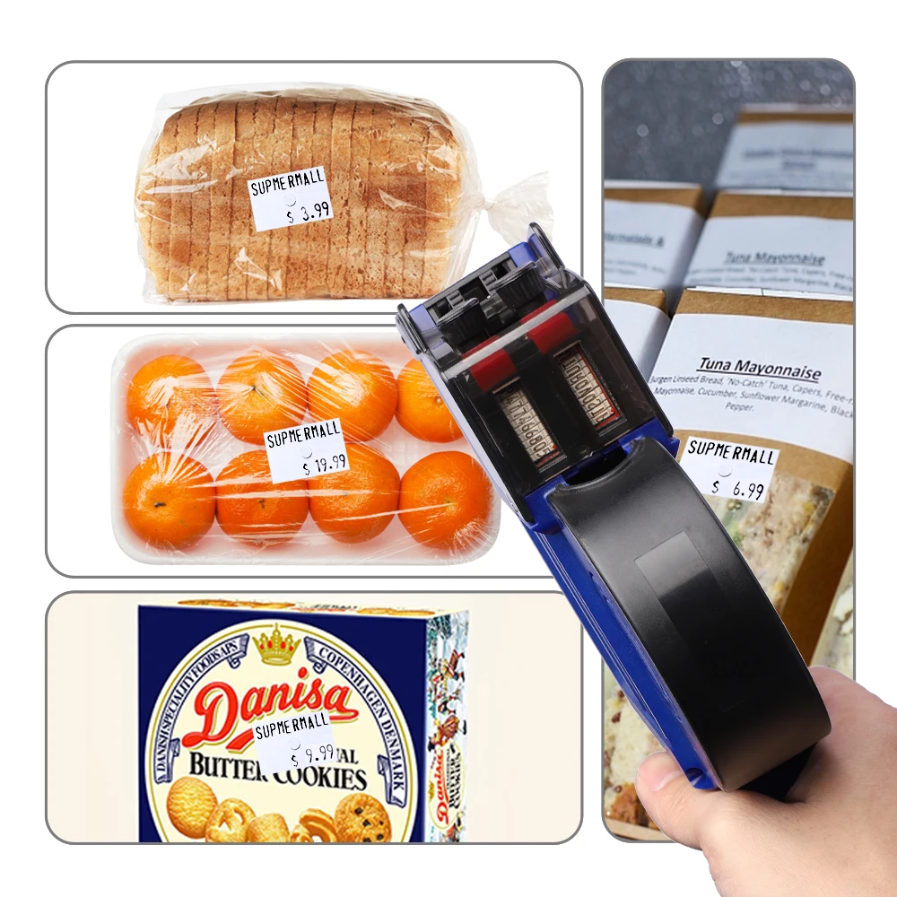 Double Line Plastic Price Label Gun Labeler