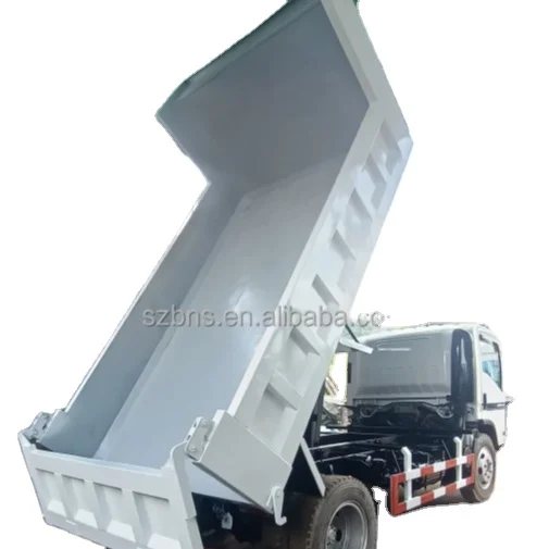 ISUZ NPR NQR NKR tipper truck 5 tons load capacity dump truck hydraulic system 5.2L dump trucks Hot sale